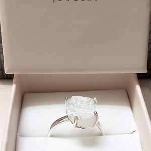 Moon Magic Raw Rainbow Moonstone Ring